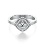 Pierścionek białe złoto z diamentami AJPZ_120